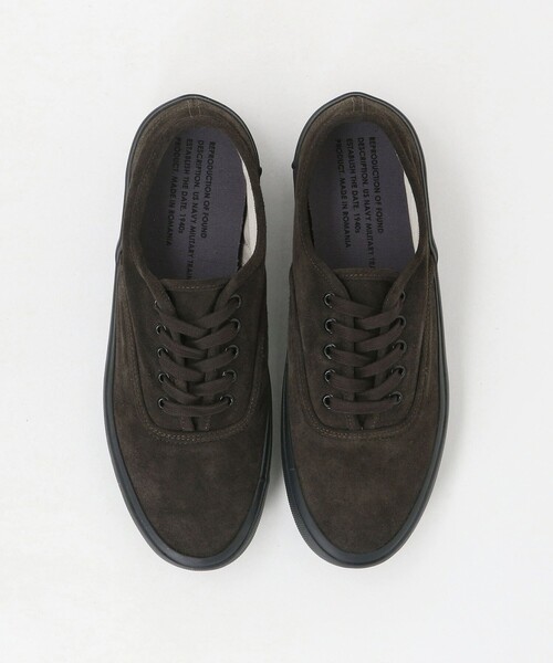 Steven Alan(スティーブンアラン)の「<REPRODUCTION OF FOUND> US NAVY MILITARY TRAINER/スニーカー(スニーカー・メンズ・ダークブラウン/ブラック・41/42/43)」の4枚目の写真
