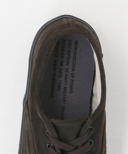 Steven Alan(スティーブンアラン)の「<REPRODUCTION OF FOUND> US NAVY MILITARY TRAINER/スニーカー(スニーカー・メンズ・ダークブラウン/ブラック・41/42/43)」の13枚目の写真