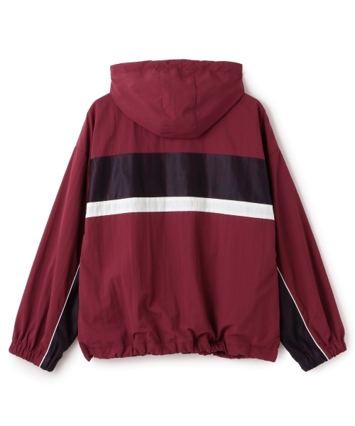 LOVETOXIC（ラブトキシック）の「【LTXC】ルーズラインブルゾン（ブルゾン・キッズ・ブラック/オフホワイト/エンジ・S:140cm/L:160cm/M:150cm）」の10枚目の写真