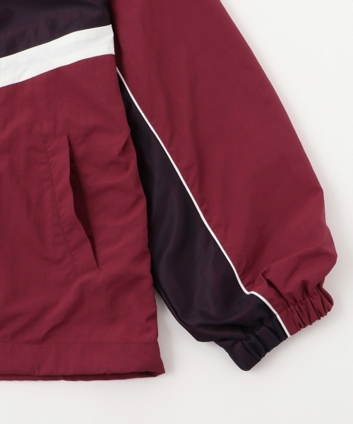 LOVETOXIC（ラブトキシック）の「【LTXC】ルーズラインブルゾン（ブルゾン・キッズ・ブラック/オフホワイト/エンジ・S:140cm/L:160cm/M:150cm）」の7枚目の写真