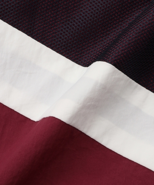 LOVETOXIC（ラブトキシック）の「【LTXC】ルーズラインブルゾン（ブルゾン・キッズ・ブラック/オフホワイト/エンジ・S:140cm/L:160cm/M:150cm）」の5枚目の写真