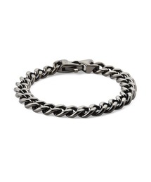 Daniel Wellington（ダニエルウェリントン）の「Ellipse Cuban Chain Bracelet ゴールド／シルバー／グレー（ブレスレット・メンズ）」