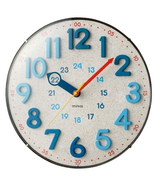 その他セレクト（ソノタセレクト）の「MAG 電波ウォールクロック W-750（掛け時計・レディース・ナチュラル・FREE）」の3枚目の写真