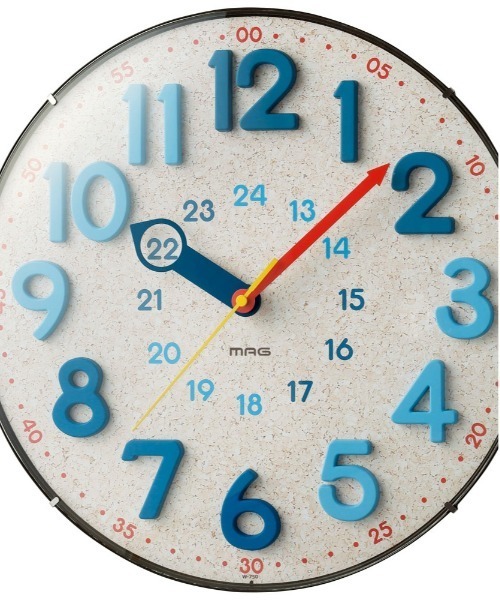 その他セレクト（ソノタセレクト）の「MAG 電波ウォールクロック W-750（掛け時計・レディース・ナチュラル・FREE）」の5枚目の写真