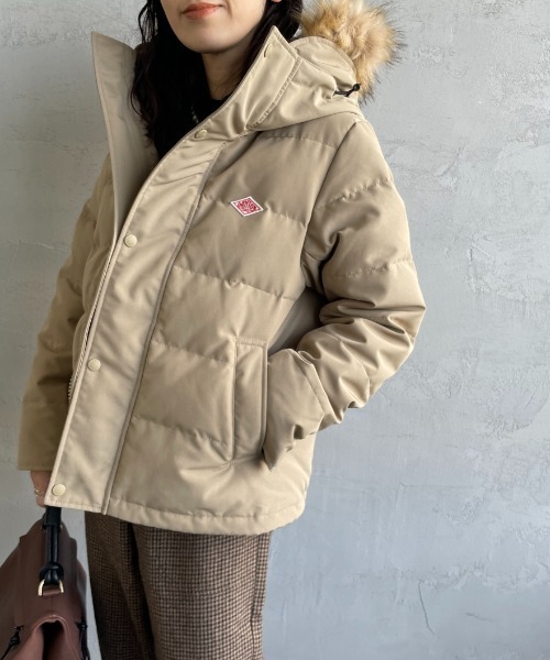 DANTON（ダントン）タッサーダウンジャケット︎希少︎カラーオレンジ ParisienDANTON⁄ダントンTussah Down Jacket タッサーダウン