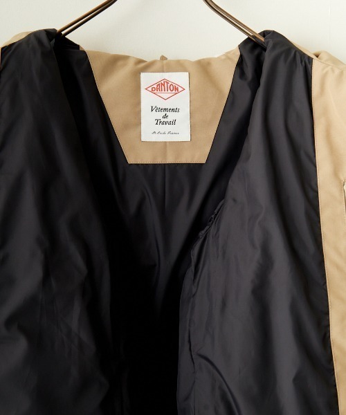 DANTON/ダントン] ショート丈 タッサーダウンジャケット（ダウン