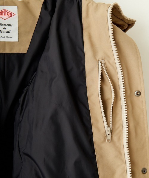 【美品】DANTON ダントン ショート ダウン ジャケット キャメル 38 DANTON（ダントン）の「DANTON | ナイロン ショートジャケット