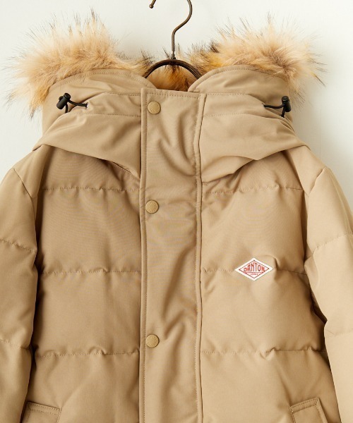 【美品】DANTON TUSSAH ショートダウンジャケット　サイズ34 WEB先行予約】[DANTON/ダントン] ショート丈 タッサーダウンジャケット