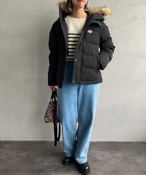 DANTON（ダントン）の「[DANTON/ダントン] ショート丈 タッサーダウン