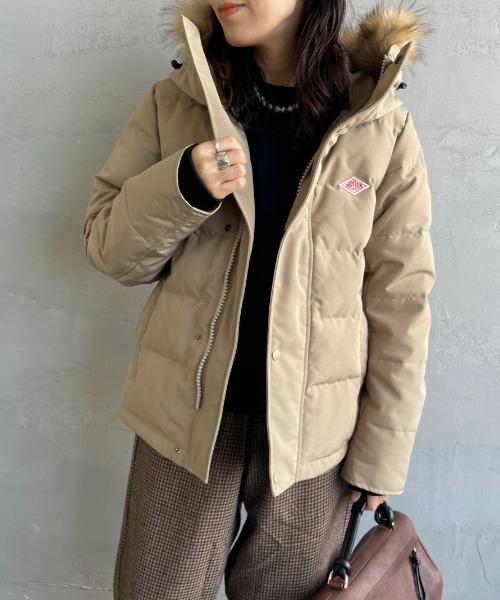 DANTON（ダントン）の「[DANTON/ダントン] ショート丈 タッサーダウン