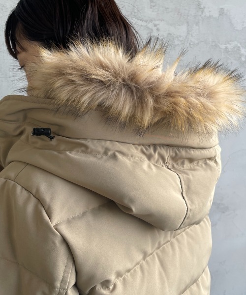 WEB先行予約】[DANTON/ダントン] ショート丈 タッサーダウン