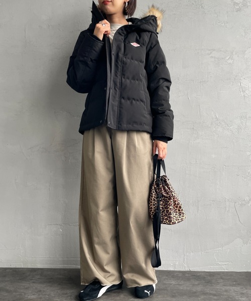 も*る様 6860 美品 DANTON / ダントン タッサーダウンジャケット WEB先行予約】[DANTON/ダントン] ショート丈 タッサーダウン