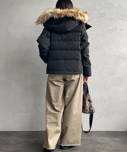 WEB先行予約】[DANTON/ダントン] ショート丈 タッサーダウン