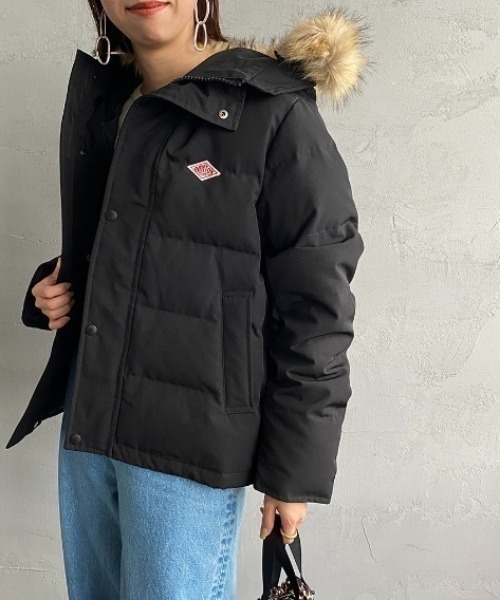 DANTON/ダントン] ショート丈 タッサーダウンジャケット（ダウン