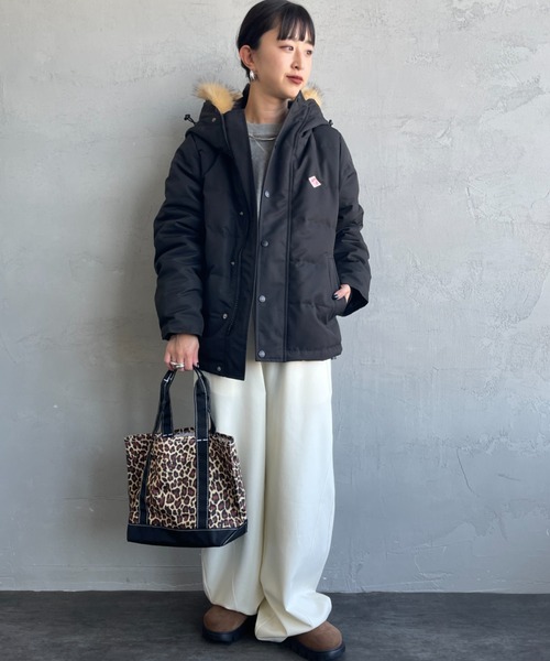 DANTON/ダントン] ショート丈 タッサーダウンジャケット（ダウン