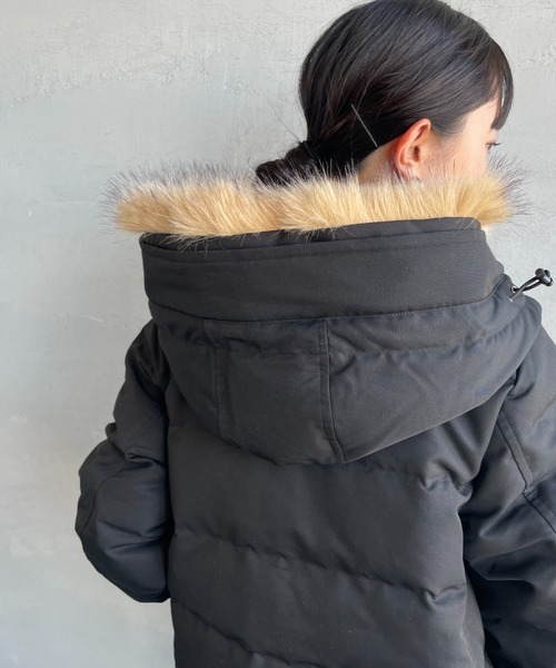 DANTON/ダントン] ショート丈 タッサーダウンジャケット（ダウン