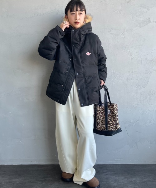 DANTON/ダントン] ショート丈 タッサーダウンジャケット（ダウン