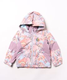 ROXY（ロキシー）の「SNOWY TALE JK /ロキシーキッズ総柄スキースノーボードジャケット（マウンテンパーカー）」
