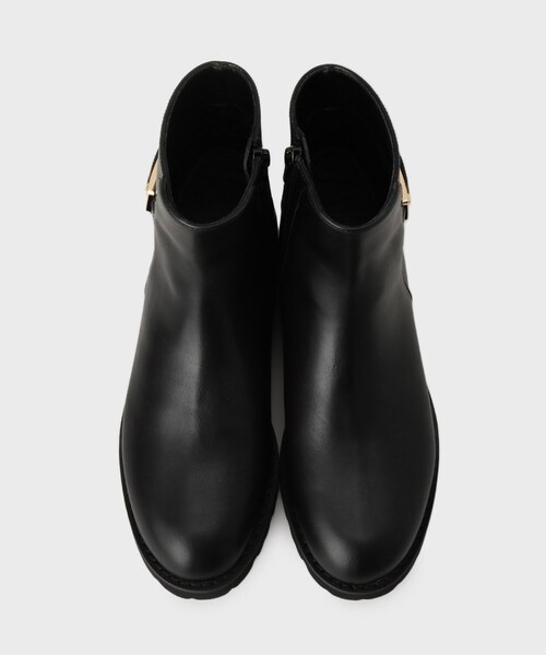 UNTITLED（アンタイトル）の「【軽量】バックルジョッキーブーツ（ブーツ・レディース・ブラック・25/30/35/40/45）」の8枚目の写真