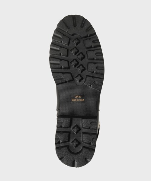 UNTITLED（アンタイトル）の「【軽量】バックルジョッキーブーツ（ブーツ・レディース・ブラック・25/30/35/40/45）」の7枚目の写真