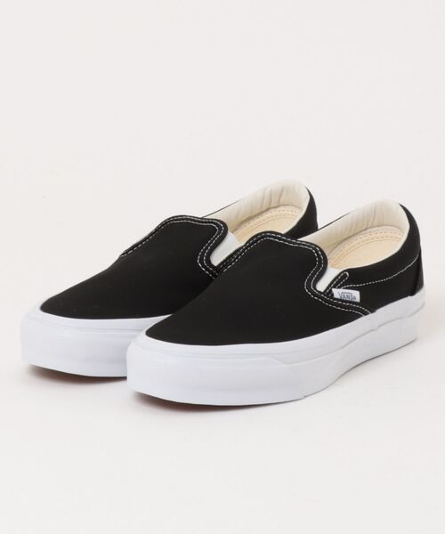 VANS(バンズ)の「PREMIUM SLIP-ON REISSUE 98 VN000CSEBA2(スリッポン・メンズ・ブラック・5/5h/6/7h/8/8h/7/6h/4h/4/12/11/10h/10/9h/9)」の8枚目の写真