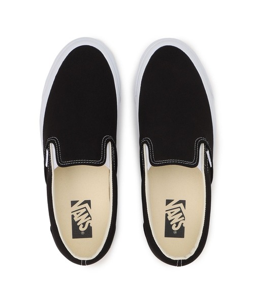 VANS(バンズ)の「PREMIUM SLIP-ON REISSUE 98 VN000CSEBA2(スリッポン・メンズ・ブラック・5/5h/6/7h/8/8h/7/6h/4h/4/12/11/10h/10/9h/9)」の4枚目の写真