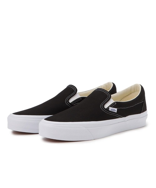 VANS(バンズ)の「PREMIUM SLIP-ON REISSUE 98 VN000CSEBA2(スリッポン・メンズ・ブラック・5/5h/6/7h/8/8h/7/6h/4h/4/12/11/10h/10/9h/9)」の3枚目の写真