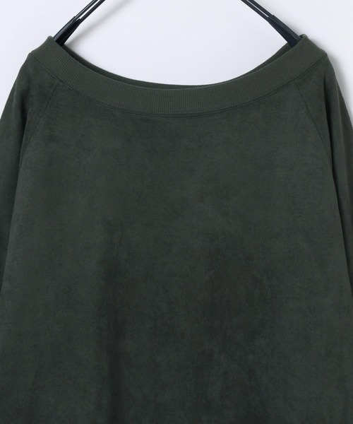 JEANASIS(ジーナシス)の「スエードライクオフショルプルオーバー/599648(スウェット・レディース・ブラウン/オフホワイト/ブラック・FREE)」の10枚目の写真