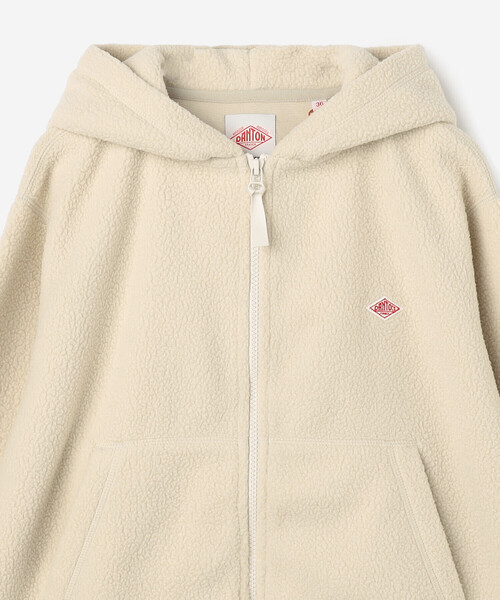 DANTON | ポーラテック(R) ボアフリースジップパーカー WOMEN