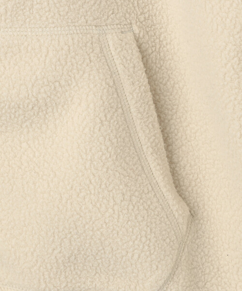 DANTON（ダントン）の「DANTON | ポーラテック(R) ボアフリースジップパーカー WOMEN（パーカー・レディース・ブラック/オフホワイト・36）」の7枚目の写真