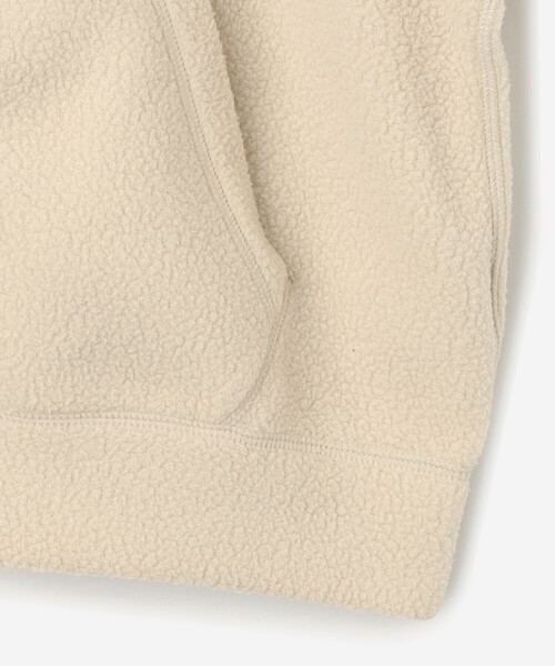 DANTON（ダントン）の「DANTON | ポーラテック(R) ボアフリースジップパーカー WOMEN（パーカー・レディース・ブラック/オフホワイト・36）」の8枚目の写真