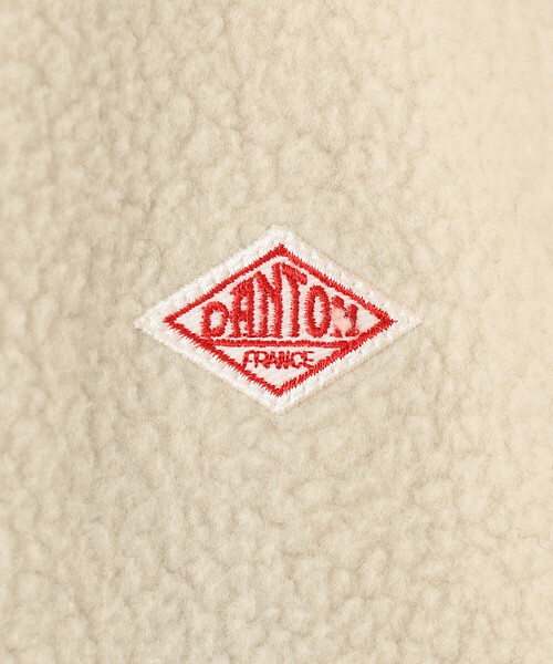 DANTON（ダントン）の「DANTON | ポーラテック(R) ボアフリースジップパーカー WOMEN（パーカー・レディース・ブラック/オフホワイト・36）」の11枚目の写真