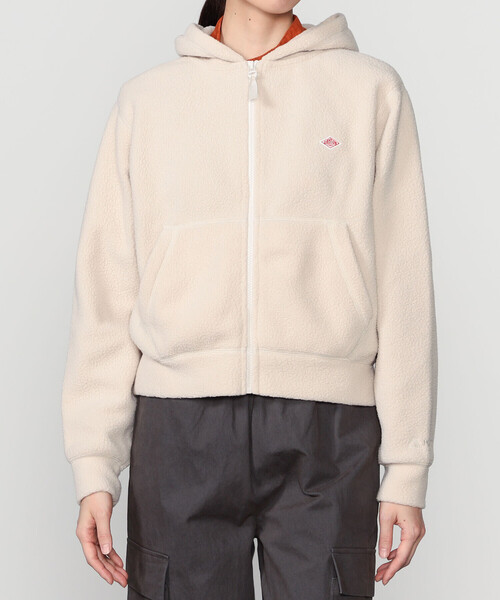 DANTON | ポーラテック(R) ボアフリースジップパーカー WOMEN