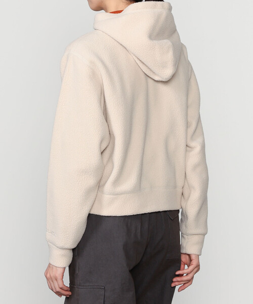 DANTON（ダントン）の「DANTON | ポーラテック(R) ボアフリースジップパーカー WOMEN（パーカー・レディース・ブラック/オフホワイト・36）」の16枚目の写真