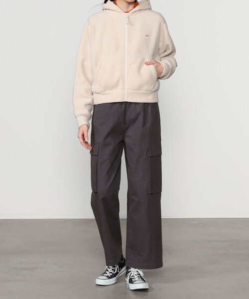 DANTON | ポーラテック(R) ボアフリースジップパーカー WOMEN