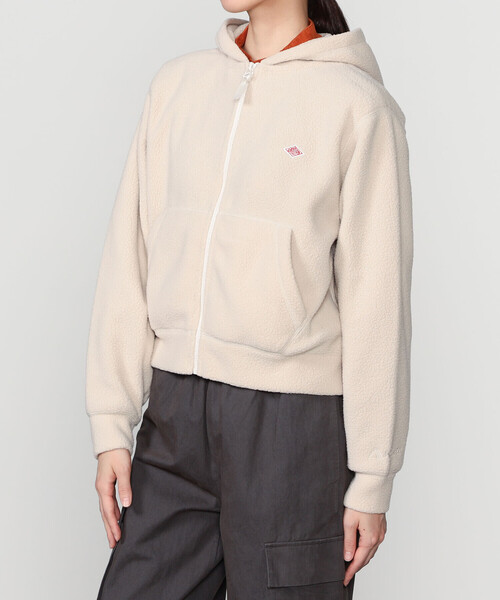 DANTON | ポーラテック(R) ボアフリースジップパーカー WOMEN