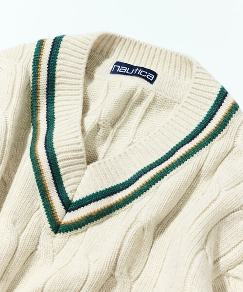 NAUTICA/ノーティカ ヴィンテージライク チルデンニット（ニット