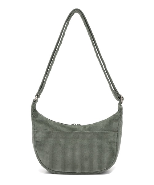 Snow Peak(スノーピーク)の「Snow Peak / Corduroy Small Hobo Bag コーデュロイ スモール ホーボーバッグ 海外限定(ショルダーバッグ・レディース・ライトベージュ/ブラウン/グリーン・ONE SIZE)」の13枚目の写真