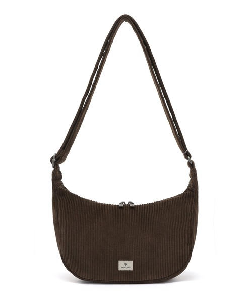 Snow Peak(スノーピーク)の「Snow Peak / Corduroy Small Hobo Bag コーデュロイ スモール ホーボーバッグ 海外限定(ショルダーバッグ・レディース・ライトベージュ/ブラウン/グリーン・ONE SIZE)」の19枚目の写真