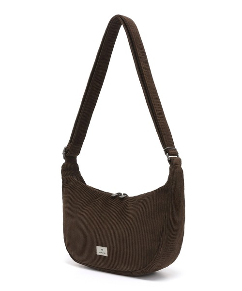Snow Peak(スノーピーク)の「Snow Peak / Corduroy Small Hobo Bag コーデュロイ スモール ホーボーバッグ 海外限定(ショルダーバッグ・レディース・ライトベージュ/ブラウン/グリーン・ONE SIZE)」の20枚目の写真