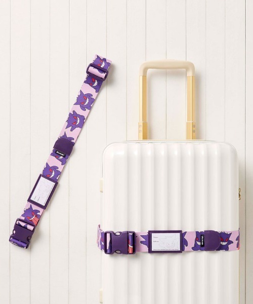 ポケットモンスター/ポケモン/スーツケースベルトゲンガーパープル