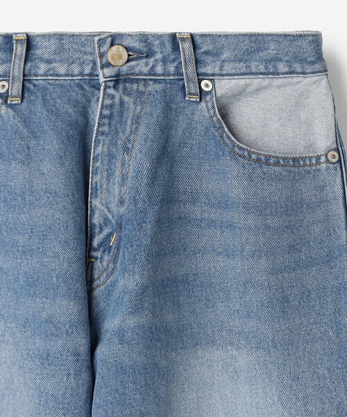 Bshop（ビショップ）の「SERGE | リメイク バックダーツデニム WOMEN（デニムパンツ・レディース・インディゴブルー・23/24）」の4枚目の写真