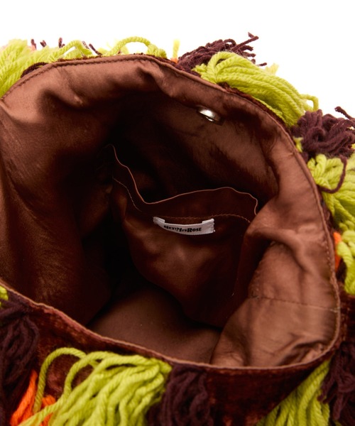 HEY!MrsROSE（ヘイミセスローズ）の「HEY! Mrs ROSE(ヘイ！ミセスローズ)Mop Monster BAG（ハンドバッグ・レディース・ブラウン/ブラック・FREE）」の18枚目の写真