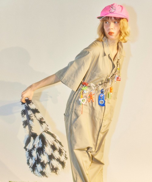 HEY!MrsROSE（ヘイミセスローズ）の「HEY! Mrs ROSE(ヘイ！ミセスローズ)Mop Monster BAG（ハンドバッグ・レディース・ブラウン/ブラック・FREE）」の22枚目の写真