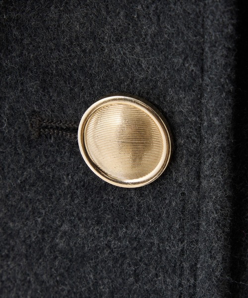 one after another NICE CLAUP（ワンアフターアナザーナイスクラップ）の「2wayリボンミドルコート/SMサイズあり（ステンカラーコート・レディース・チャコールグレー/アイボリー/ブラック系その他・SMALL/MEDIUM）」の5枚目の写真