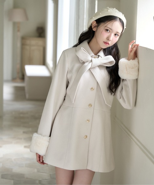 新品未使用【NICE CLAUP】マルチミドルコート　アイボリー 値下げ☆新品未使用☆【NICE CLAUP】マルチミドルコート☆アイボリー