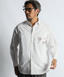 ELEPHANT BRAND×DUFFER EMBROIDERY SHIRT ：エレファントブランド別注 バンダナ刺繍 シャツ