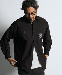 The DUFFER of ST.GEORGE(U_t@[IuZgW[W)ELEPHANT BRAND×DUFFER EMBROIDERY SHIRT FGt@guhʒ o_ihJ Vc(Vc/uEX)