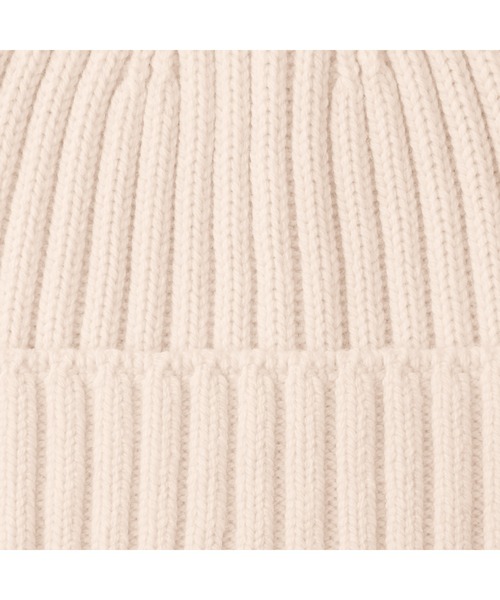 無印良品（ムジルシリョウヒン）の「おでこのチクチクを抑えたメリノウール混　ワッチ（ニットキャップ/ビーニー・レディース・チャコールグレー/グレー/カーキ/アイボリー/ブラック/ダークベージュ・55-59cm）」の11枚目の写真