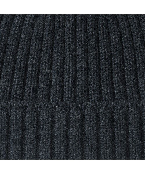 無印良品（ムジルシリョウヒン）の「おでこのチクチクを抑えたメリノウール混　ワッチ（ニットキャップ/ビーニー・レディース・チャコールグレー/グレー/カーキ/アイボリー/ブラック/ダークベージュ・55-59cm）」の21枚目の写真